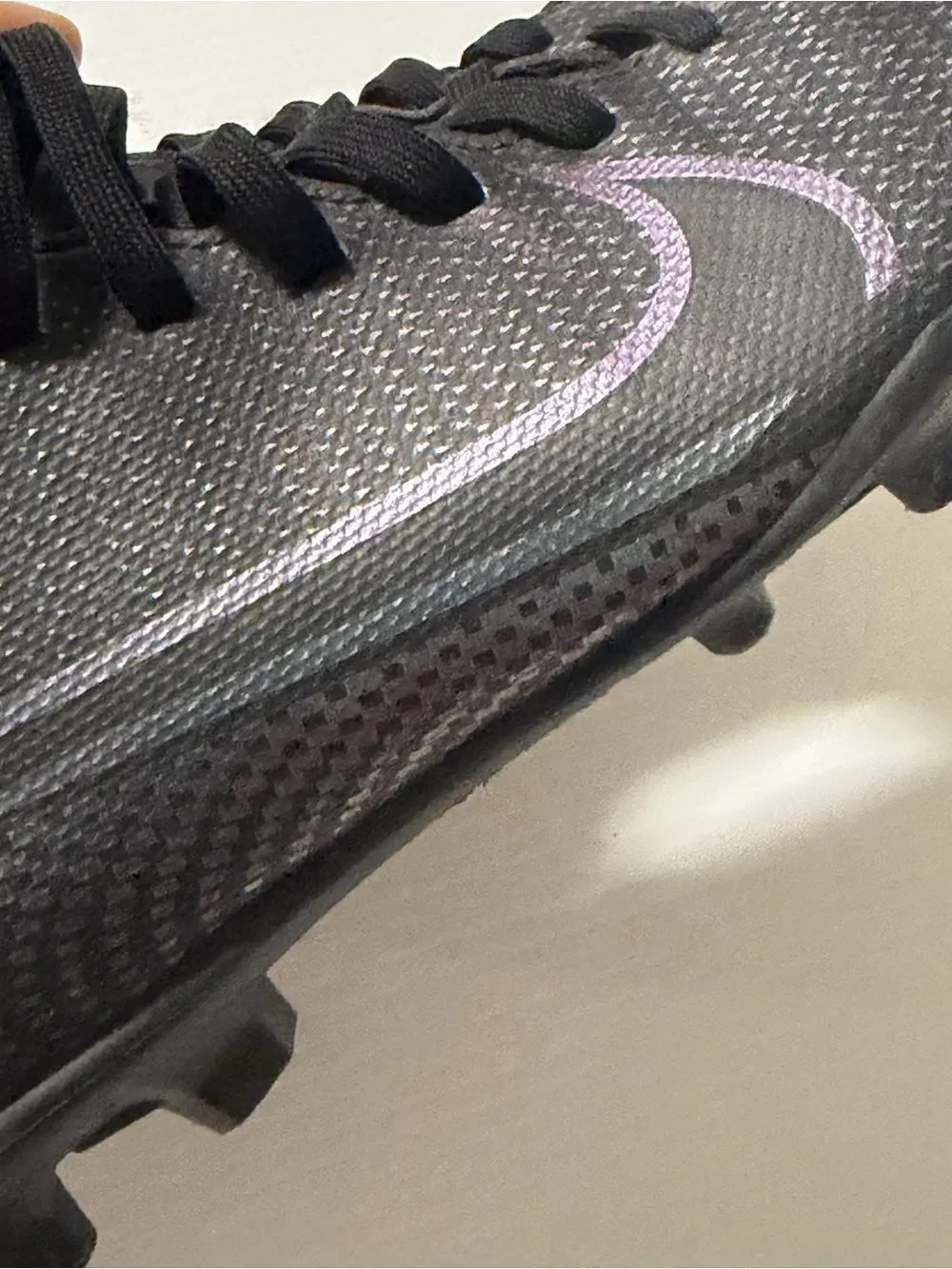 Nike Mercurial Vapor 13 soccer cleats holographic youth 3.5Y